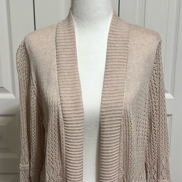 NWOT Belldini Lovely Knit Open Cardigan - Picture 3 of 11